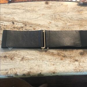 Black Express stretchy belt- never worn